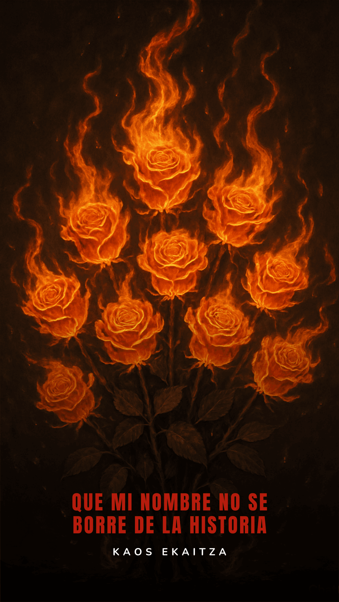 "Que mi nombre no se borre de la historia" - Kaos Ekaitza